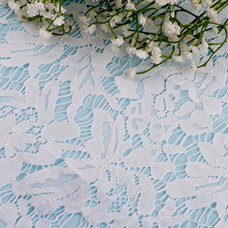 Peony Women's Kids Nylon Lace Fabric for Women's Wear Wholesale Suppli 7